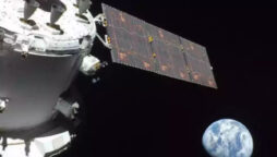 NASA Artemis 1 spacecraft shares moon and earth: Photos