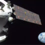NASA Artemis 1 spacecraft shares moon and earth: Photos