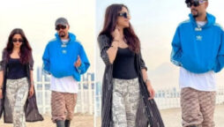 Aima Baig spotted with Bohemia in Bahrain, are they collaborating for a new song?
