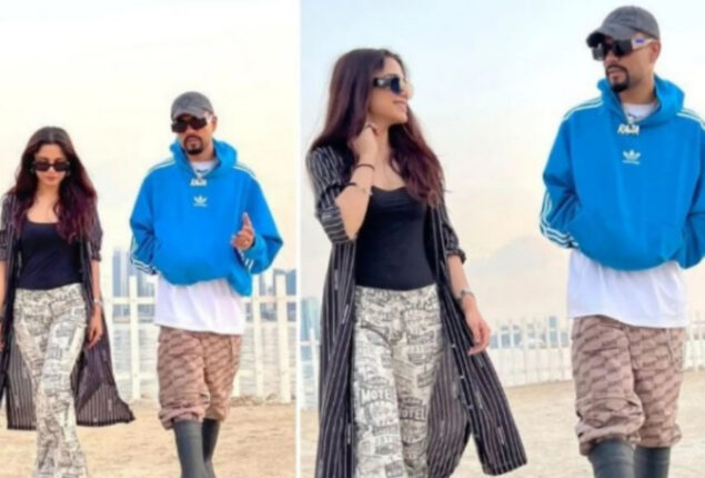 Aima Baig spotted with Bohemia in Bahrain, are they collaborating for a new song?