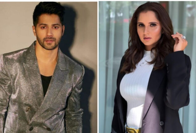 Varun Dhawan recalls time when Sania Mirza’s mother scolded him
