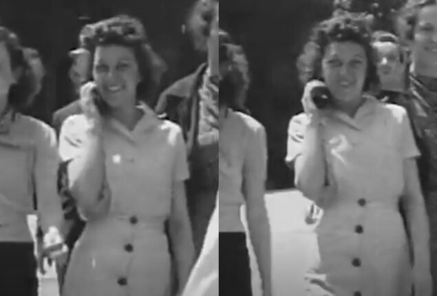 Woman ‘on phone’ in 1938 ‘proves time travellers exist’