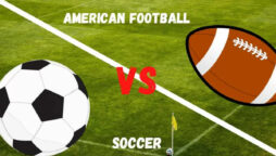 soccer and American football