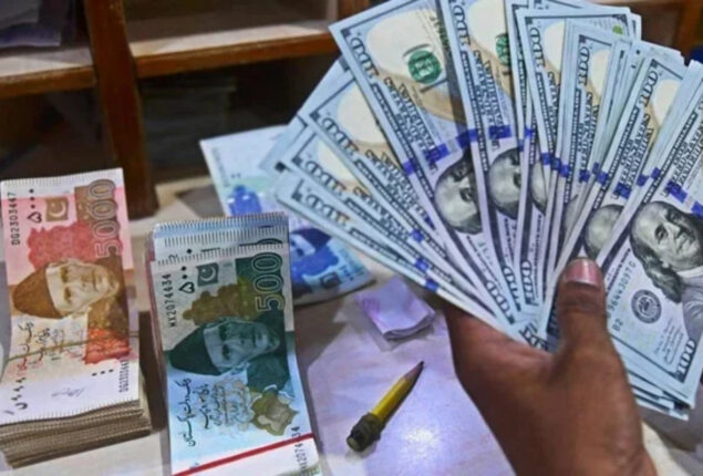 Rupee continues downward momentum against dollar