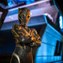 New Black Panther visits the Avengers campus at Disneyland