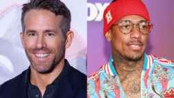 Ryan Reynolds reacts when Nick Cannon announces baby No. 11