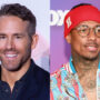 Ryan Reynolds reacts when Nick Cannon announces baby No. 11