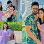 Lovely pictures of Sarah Khan and Falak Shabir from Dubai