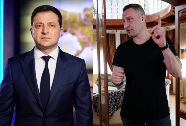 Volodymyr Zelensky criticizes Kyiv mayor in rare public spat