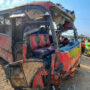 21 people die when minibus fails into a ditch and goes down into it