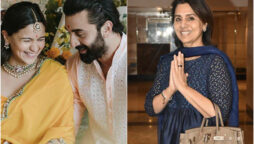 Neetu Kapoor meets Ranbir Kapoor and Alia Bhatt’s baby