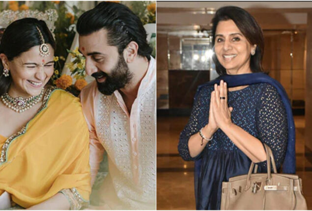 Neetu Kapoor meets Ranbir Kapoor and Alia Bhatt’s baby