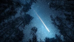 Norway’s night sky is illuminated by an incredibly bright meteor