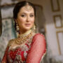 Hania Aamir flaunts her beauty in a regal bridal outfit