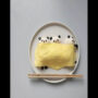 Artist makes cute panda with rice and eggs. Watch