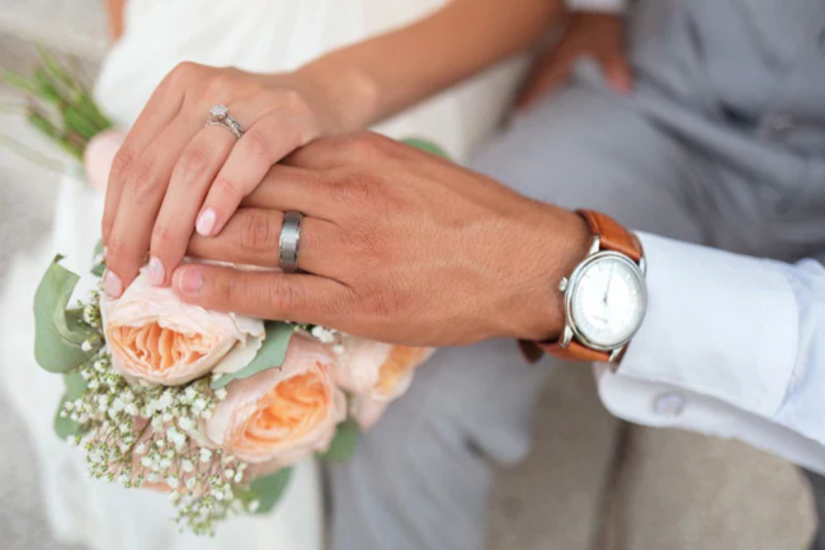 Man is marrying