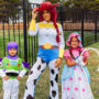 Jana Kramer dresses her children in classic “Toy Story” costumes for Halloween