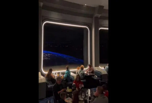 Space-loving? Dine “outside of Earth” at a restaurant