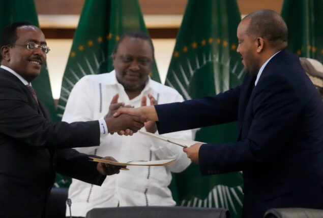 Ethiopian Warring parties agrees to "permanent cessation of hostilities"