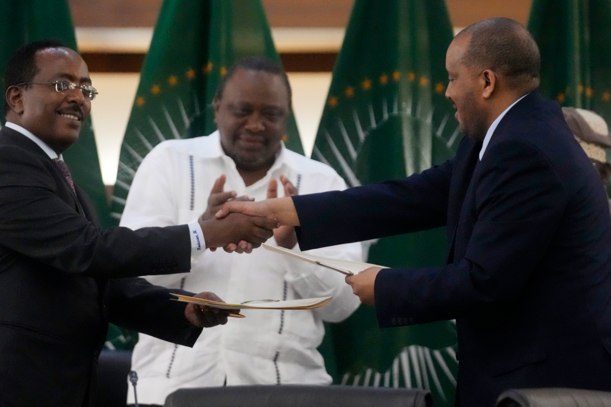 Ethiopian Warring parties agrees to "permanent cessation of hostilities"
