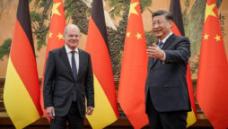 German chancellor urges China to use "influence" on Russia