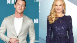 Luke Evans reveals how he convinced Nicole to sing a duet with him