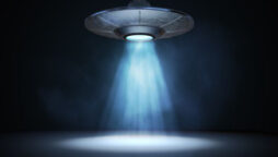 Mysterious UFO triangle of lights captured on film