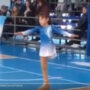 Nothing is impossible: One-legged girl glides effortlessly