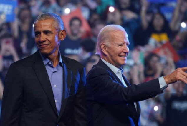 Dueling US presidents arrives in Pennsylvania, crucial swing state