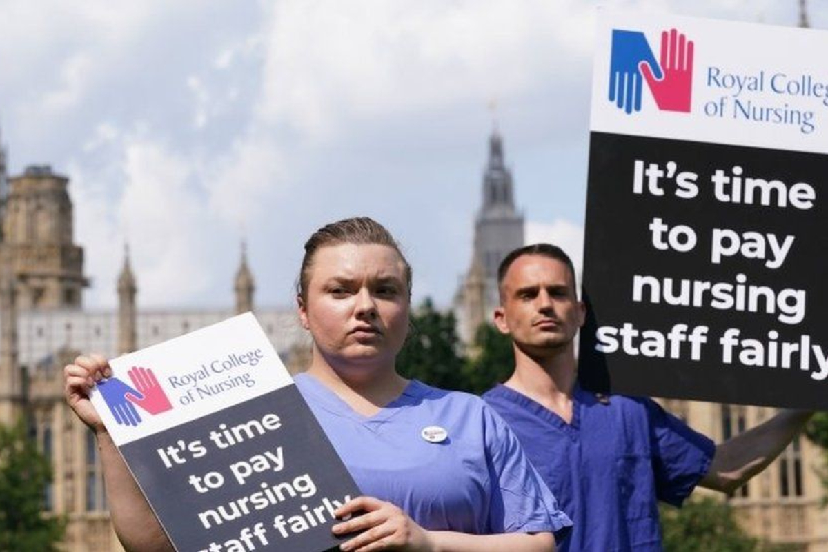 Largest-ever strike sets by nurses is planned