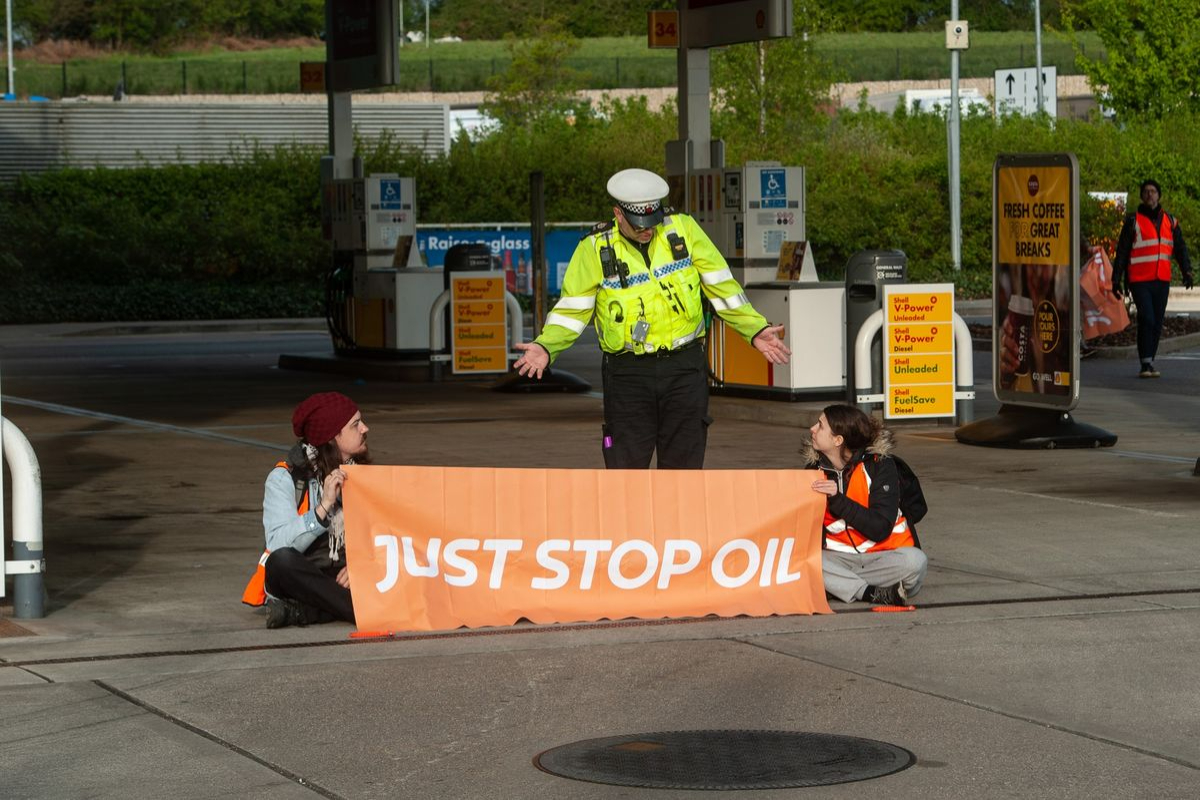 The High Court issues order to stop protests along the M25