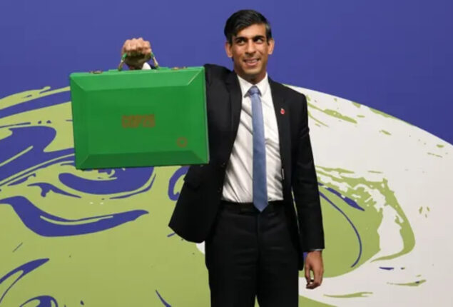 Rishi Sunak promotes global renewable energy progress