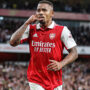 Gabriel’s goal lifts Arsenal past Chelsea and up to top of standings