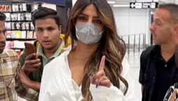 Priyanka Chopra gives old vibes as she lands in Delhi airport
