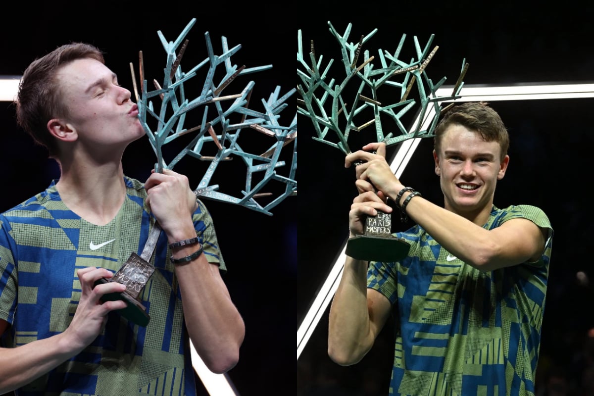 After winning the Paris Masters, Rune Holger's quick ascent reaches new heights