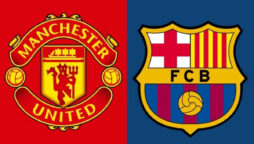 Man Utd and Barcelona are tied in the Europa League semifinal game