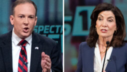Kathy Hochul says Zeldin has "soundbites" but she has "sound policy"