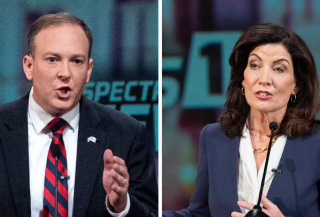 Kathy Hochul says Zeldin has "soundbites" but she has "sound policy"