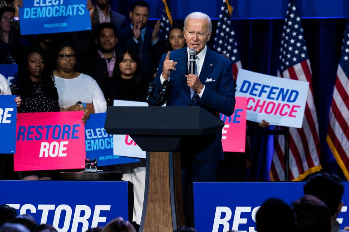 Joe Biden feels vindicated that abortion and democracy are voter motivators