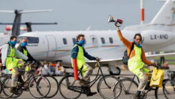 Private jets impact on climate