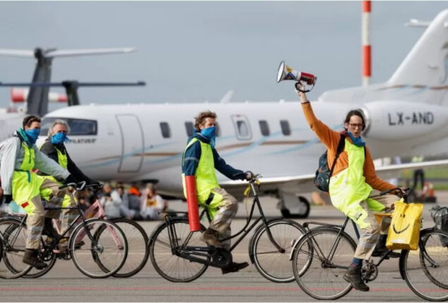 Private jets impact on climate at COP27