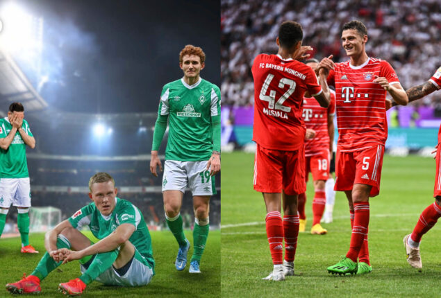 Bayern defeats Bremen to increase its lead in the Bundesliga