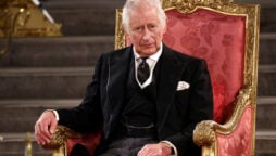King Charles remains composed after egging disaster