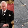 Eggs thrown at King Charles