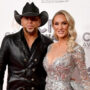 Jason Aldean and Brittany Aldean presented a united front at the CMA Award