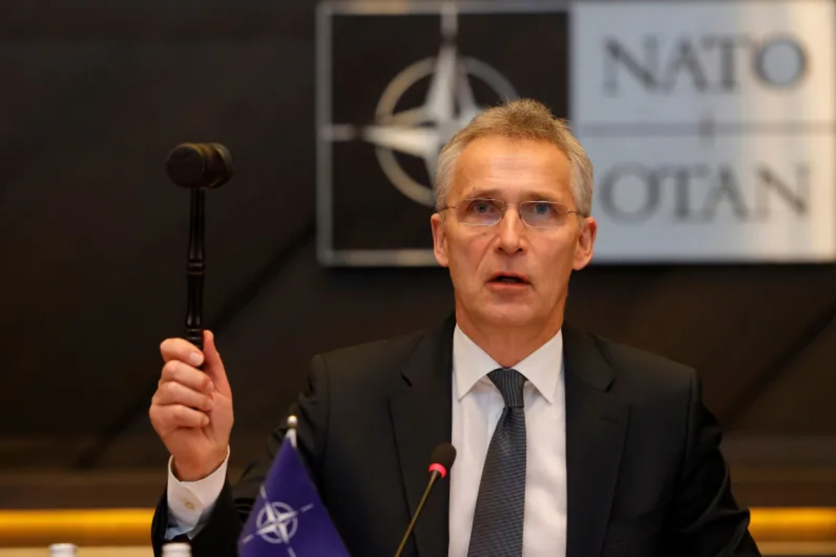 Russian retreat may be the result of intense pressure, says NATO chief