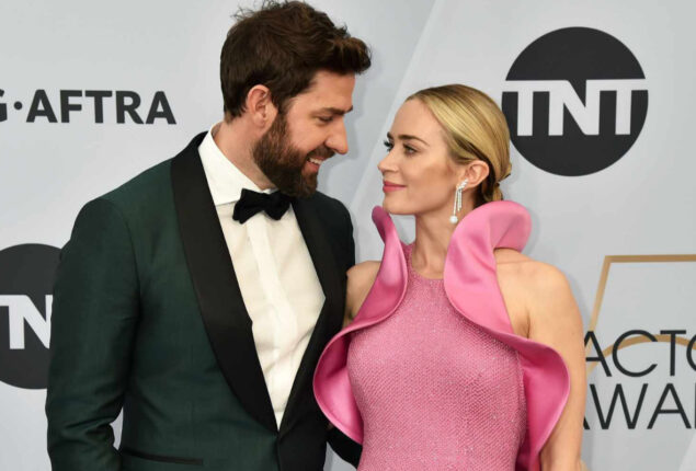 Emily Blunt  opens up about her family life with husband John Krasinski