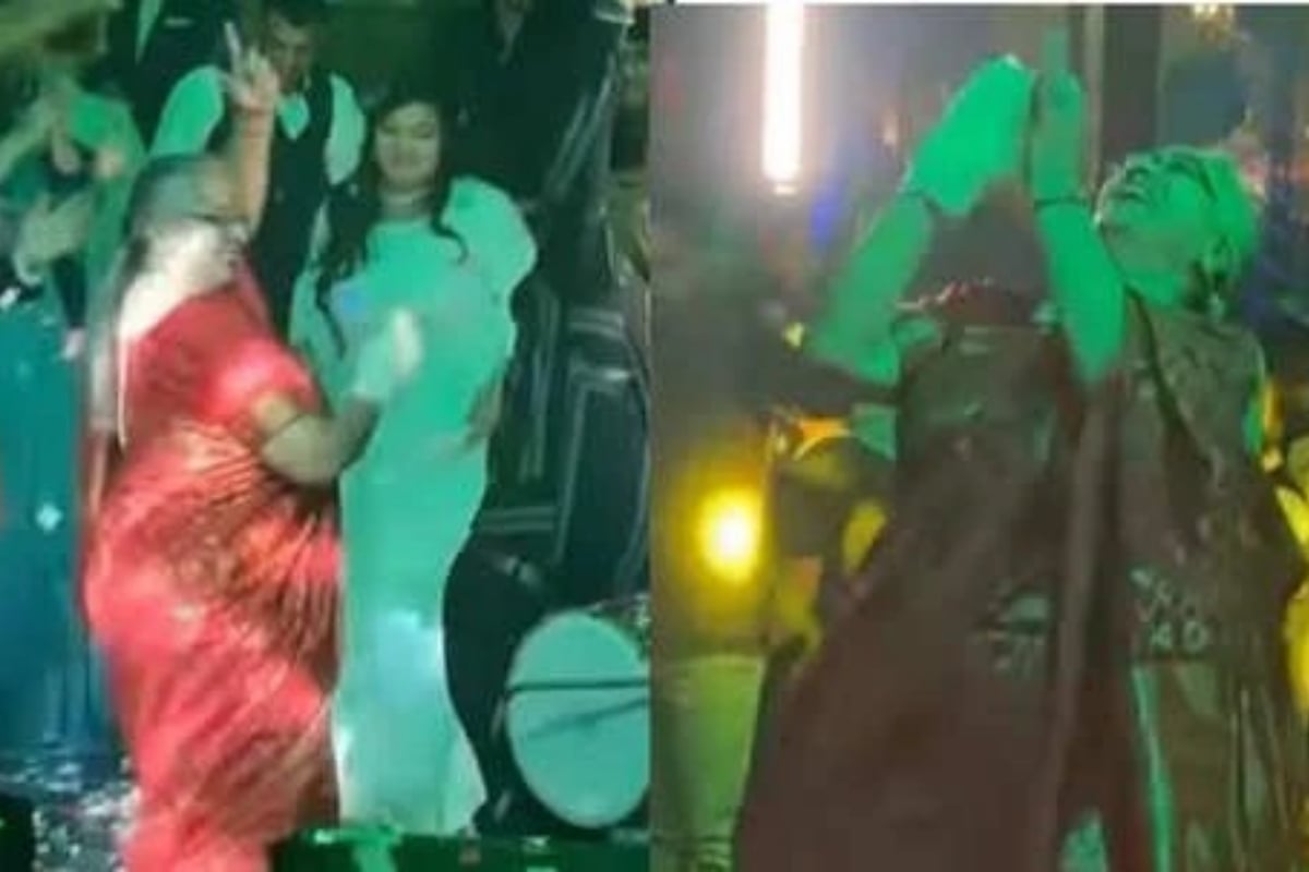 Party-stealing elderly woman