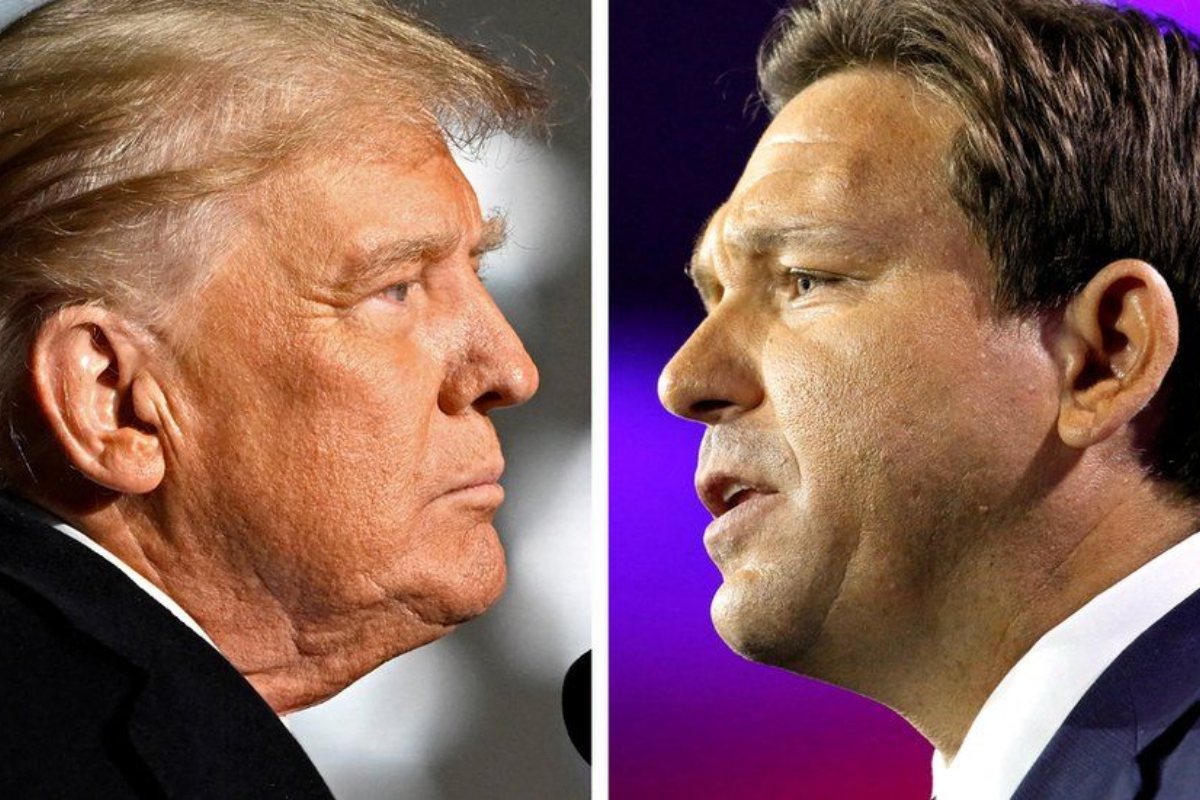 Donald Trump criticizes DeSantis, rising Republican rival