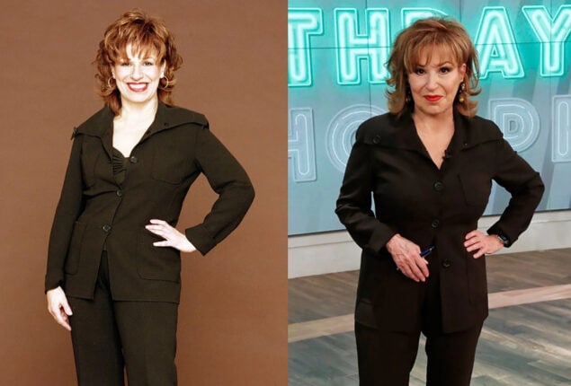 Joy Behar brought back a brown suit on a recent episode of “The View”